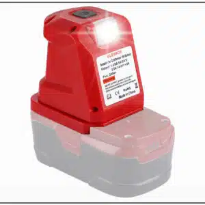 Portable LED Light Battery Adapter for Craftsman 14.4-18V Lithium Battery