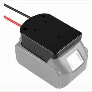 DIY Battery Dock Power Adapter Connector with wire for Makita Dewalt Milwaukee Black & Decker Batteries