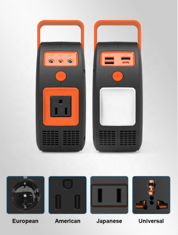 Ac Output Multifunction Power Bank Docking Station 42000mah - Image 4